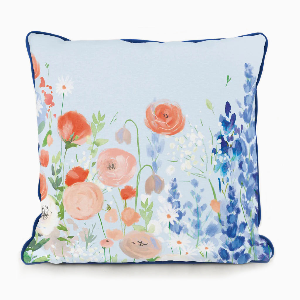 Cushion-BM01CU - Blue Meadows Sky Cushion-Whistlefish