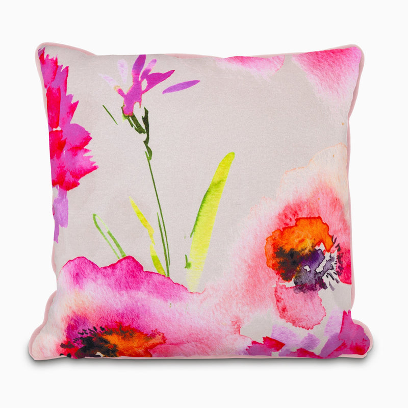 Cushion - OR24CU - Orange Poppy Cushion - Orange Poppy Cushion - Whistlefish