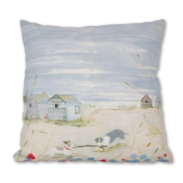Cushion - WCU28 - Stick Fight Cushion - Stick Fight Cushion by Hannah Cole - Whistlefish