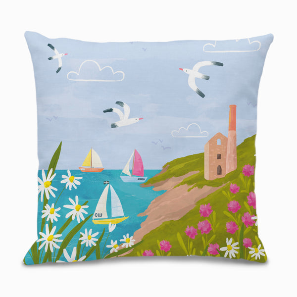 Cushion-WCU42 - Cornish Coastal Wheal Coates Cushion-Whistlefish