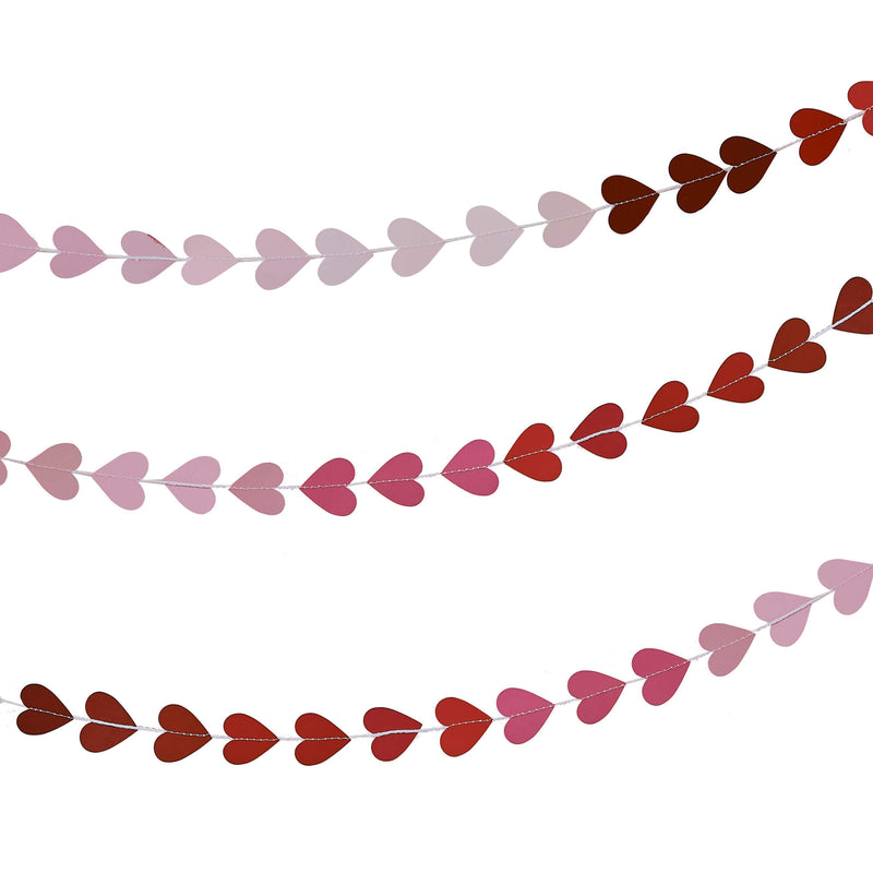 Decoration-BM-107 - Ombre Heart Garland Decoration-Whistlefish