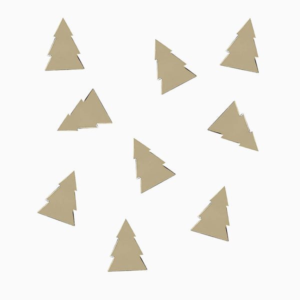 Decoration-HBFF106 - Gold Christmas Tree Table Scatter-Hootyballoo