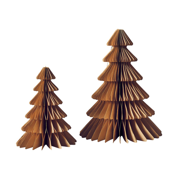 Decoration - HBFF112 - Christmas Tree Honeycombs (2 Pack) - Christmas Tree Honeycombs (2 Pack) - Whistlefish