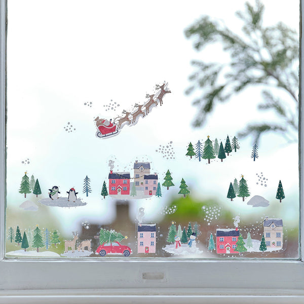 Decoration-MLC-116 - Christmas Window Stickers-Whistlefish