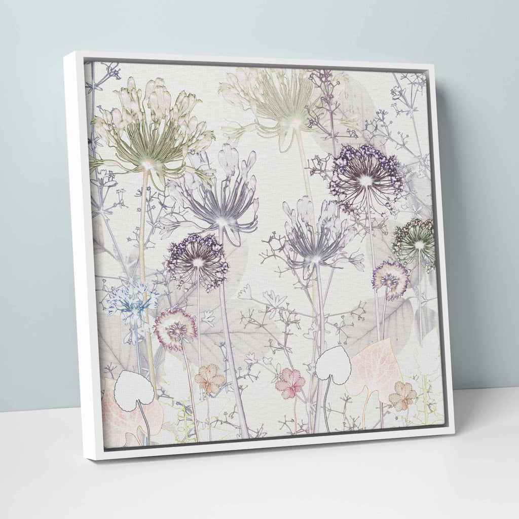 Canvas-ARC11F - Delicate Agapanthas-Whistlefish