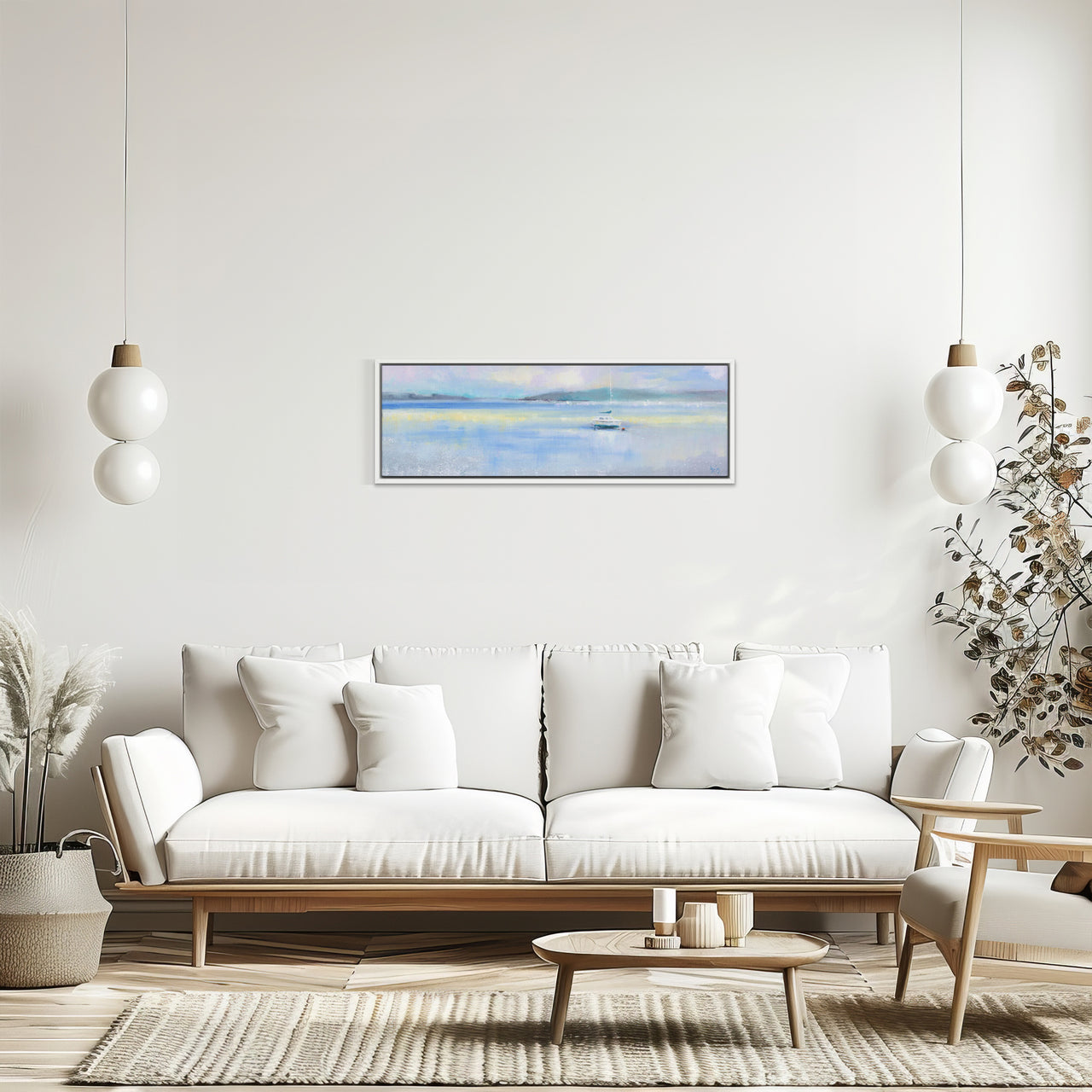 Framed Canvas-ICC131F - Early Light Framed Canvas-Iris Clelford