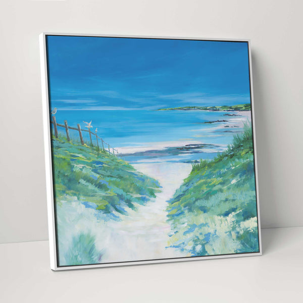 Canvas-ICC97F - Porthcurinck Beach-Whistlefish