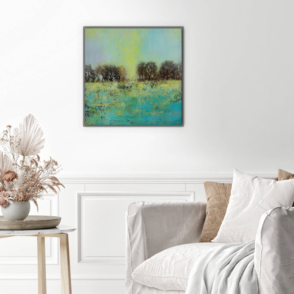 Canvas-JSC11F - Hedgerow Light Framed Canvas-Whistlefish