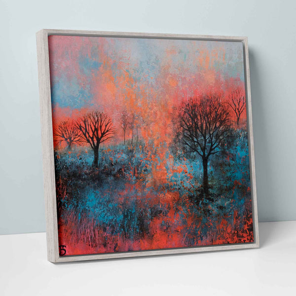 Canvas-JSC18F - No6 of Rural Collection Med Framed Canvas-Whistlefish