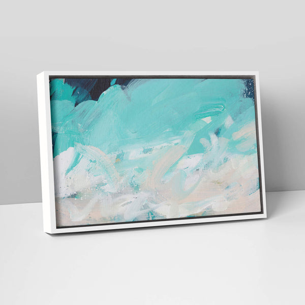 Canvas-LNCC04F - Shoreline Framed Canvas-Whistlefish