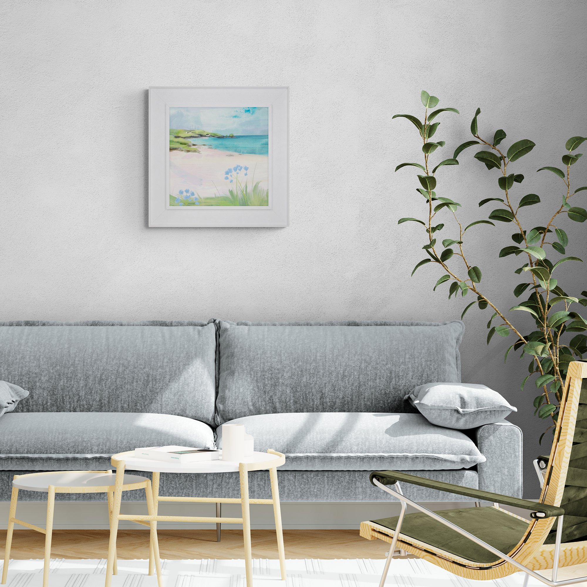Canvas - WFC123F - Mother Iveys Tray Framed Canvas - Mother Iveys Tray Frame Canvas - Whistlefish