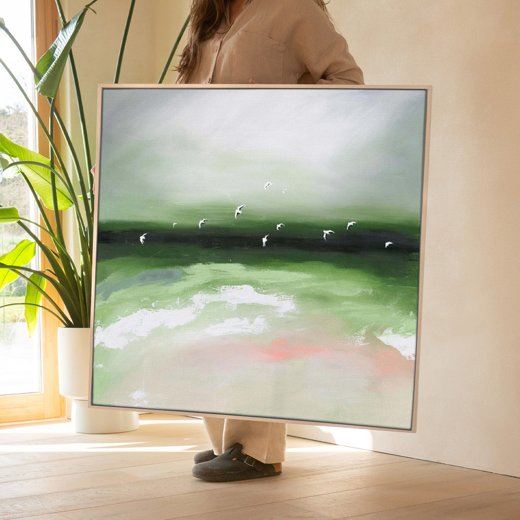 Canvas-WTC16F - After The Rain Framed Canvas-Will Thompson