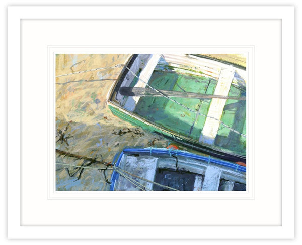 Framed Print-BART01F - Working Boats 5-Whistlefish
