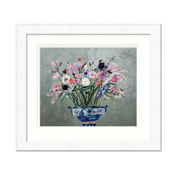 Framed Print - CHH04F - Mary's Flowers Large Framed Print - Mary's Flowers Large Framed Print - Whistlefish