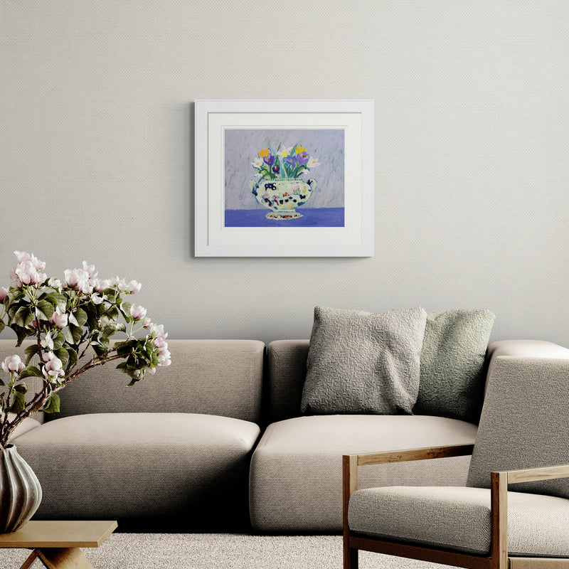 Framed Print - CHH05F - Crocuses Large Framed Print - Crocuses Large Framed Print - Whistlefish