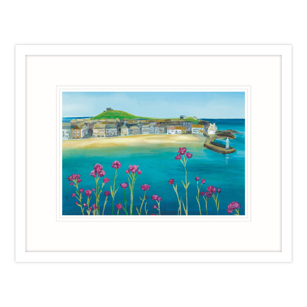 Framed Print-GH13F - St Ives Harbour Framed Print-Whistlefish