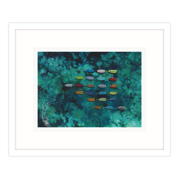 Framed Print-GH16F - Fowey River Framed Print-Whistlefish