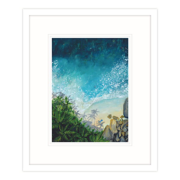 Framed Print-GH18F - Summer Dreaming Framed Print-Whistlefish