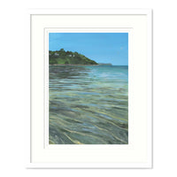 Framed Print-GH37F - Carbis Bay-Whistlefish