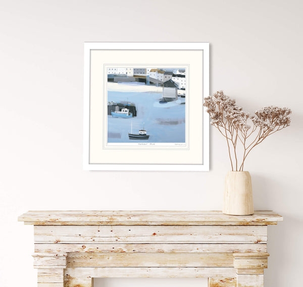 Framed Print-HC07F - Harbour Blue Framed Print-Whistlefish