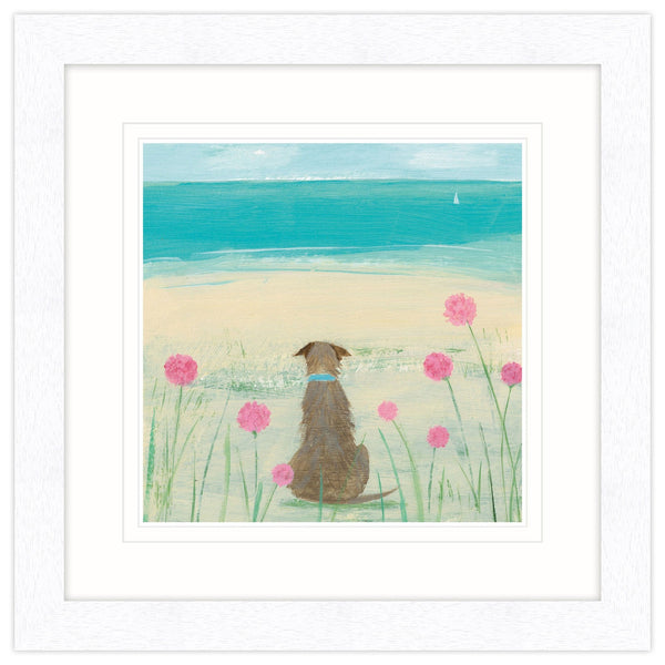 Framed Print-HC101F - Among the Sea Pinks Framed-Whistlefish