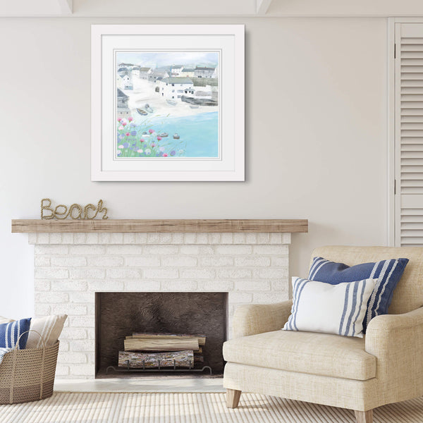 Framed Print-HC132F - Little Harbour Large Framed Print-Whistlefish