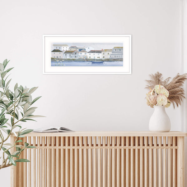 Framed Print-HC248F - Sitting In The Bay Framed Art Print-Whistlefish