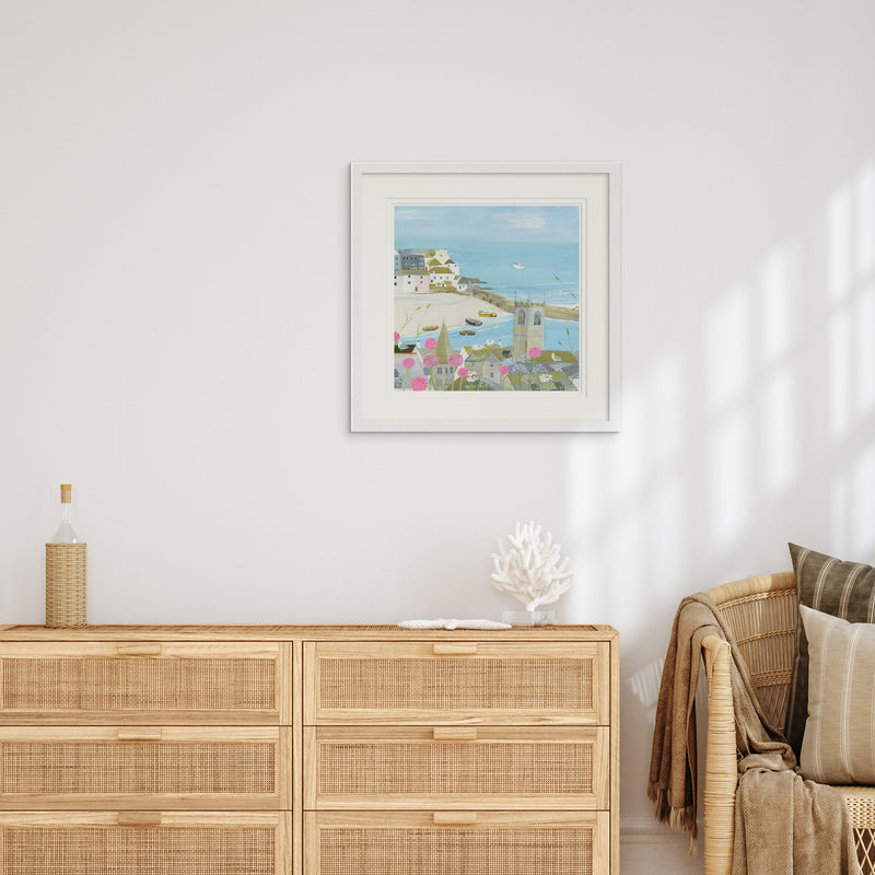 Framed Print - HC327F - Above The Harbour Framed Print - Above The Harbour Framed Print - Whistlefish