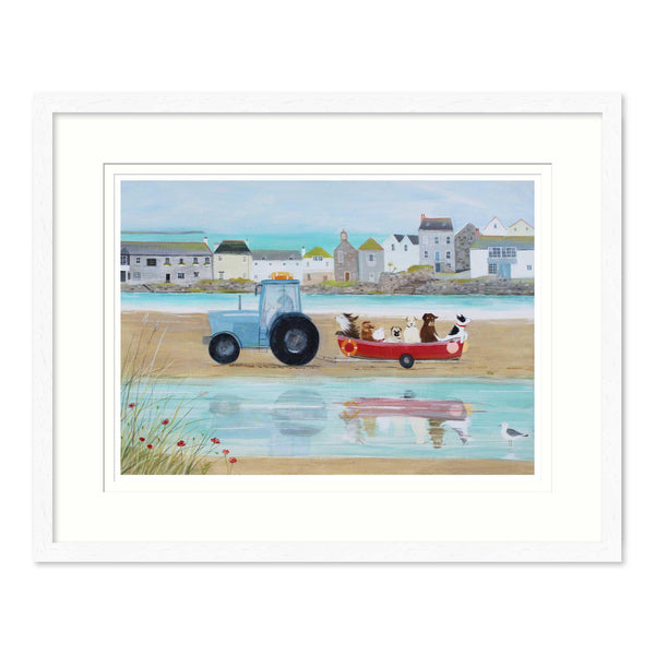 Framed Print - HC340F - Beach Trip Framed Print - Beach Trip Framed Print - Whistlefish