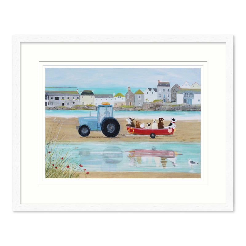 Framed Print - HC340F - Beach Trip Framed Print - Beach Trip Framed Print - Whistlefish