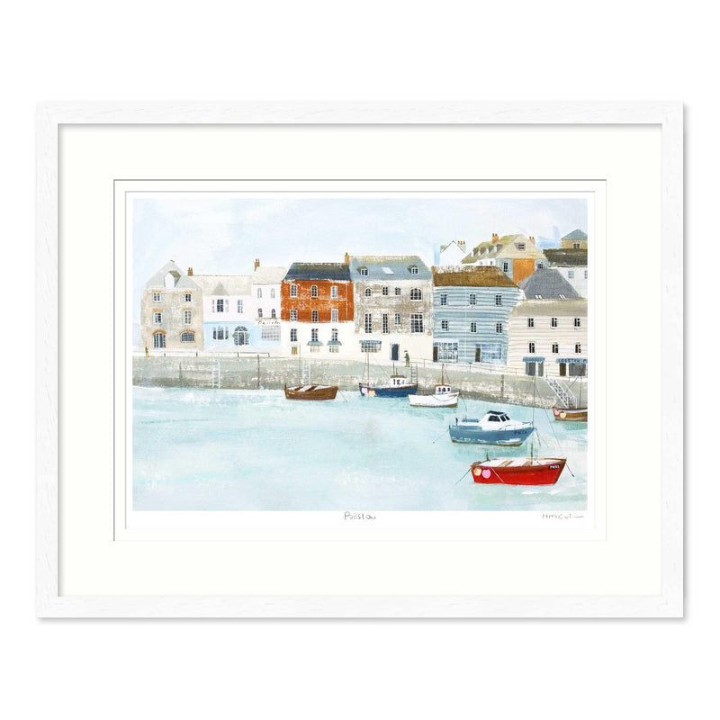 Framed Print - HC341F - Padstow Framed Print - Padstow Framed Print - Whistlefish