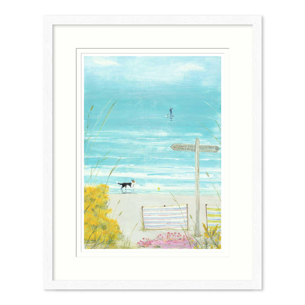 Framed Print - HC343F - On The Beach Framed Print - On The Beach Framed Print - Whistlefish