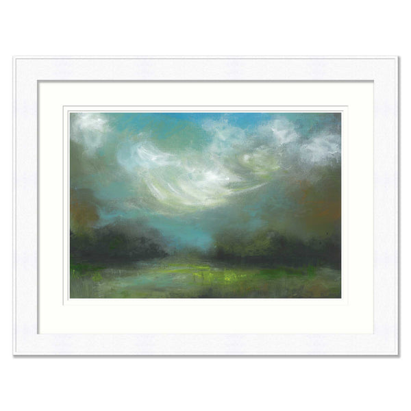 Framed Print-HCL25F - Lucent Clearing Large Framed Print-Whistlefish