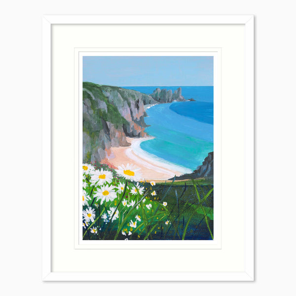 Framed Print-IC02303F - Coast Path No. 1 Framed Print-Iris Clelford