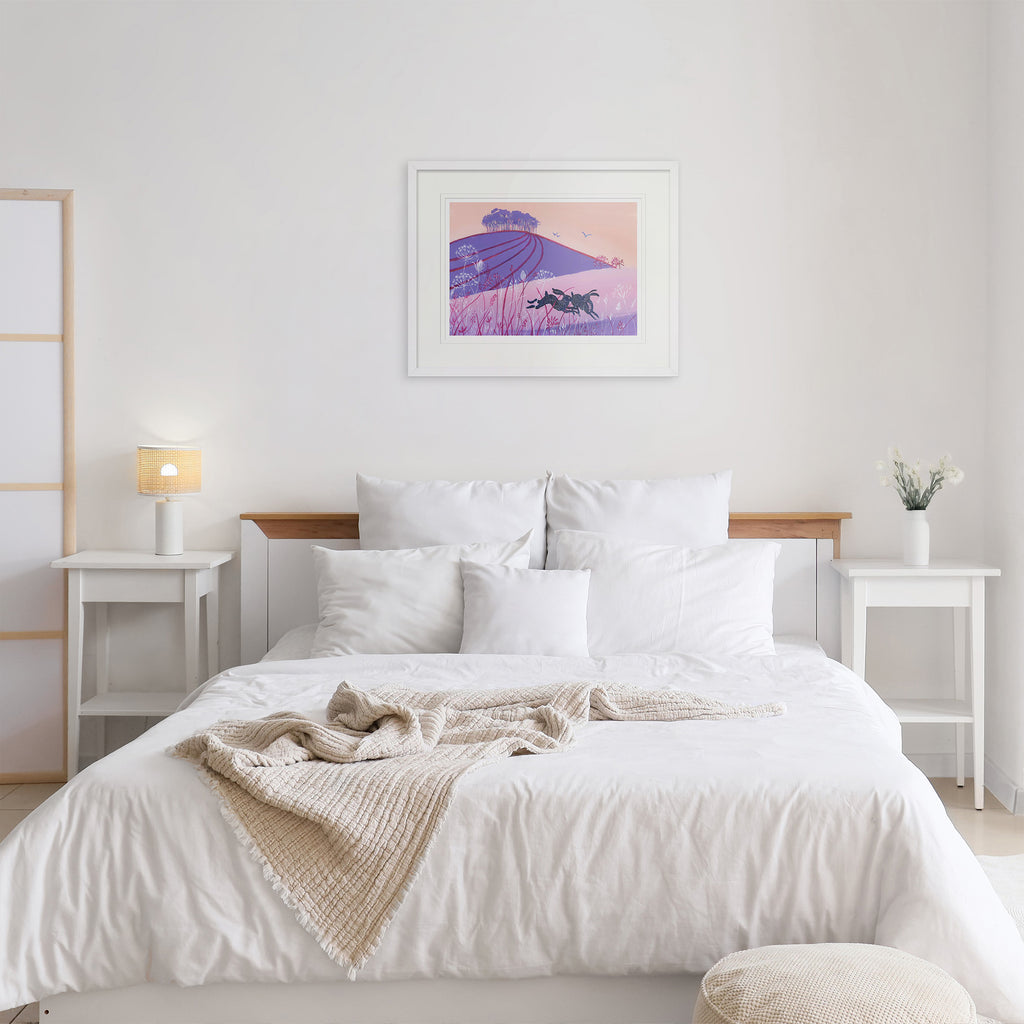 Framed Print-IC02305F - Hurry! Almost Home Framed Print-Iris Clelford