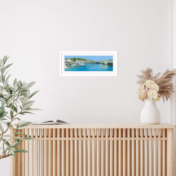 Framed Print-IC116F - Another Perfect Day, Padstow Framed Print-Whistlefish