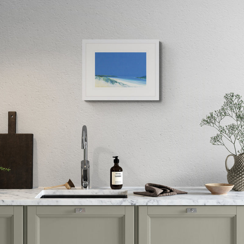 Framed Print - IC117F - Crantock Bay Framed Print - Crantock Bay Framed Print - Whistlefish