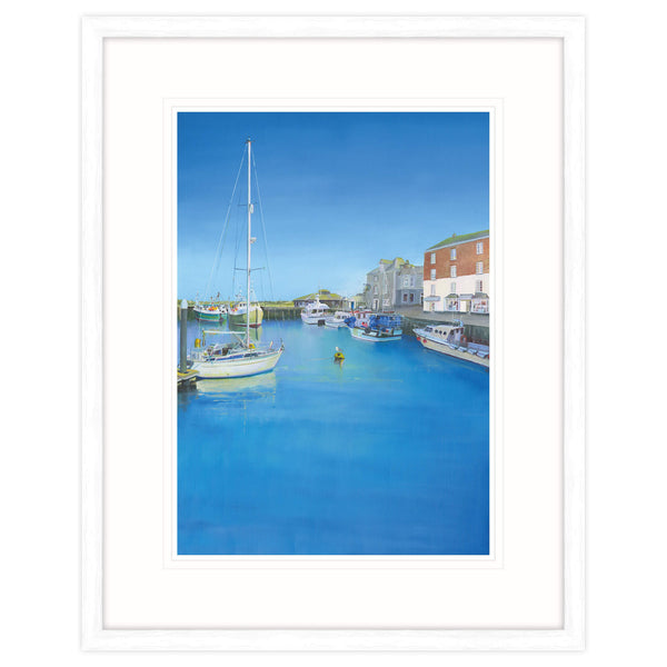 Framed Print-IC127F - Padstow Framed Print-Whistlefish