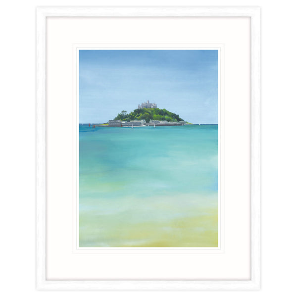 Framed Print-IC131F - Michaels Mount-Whistlefish