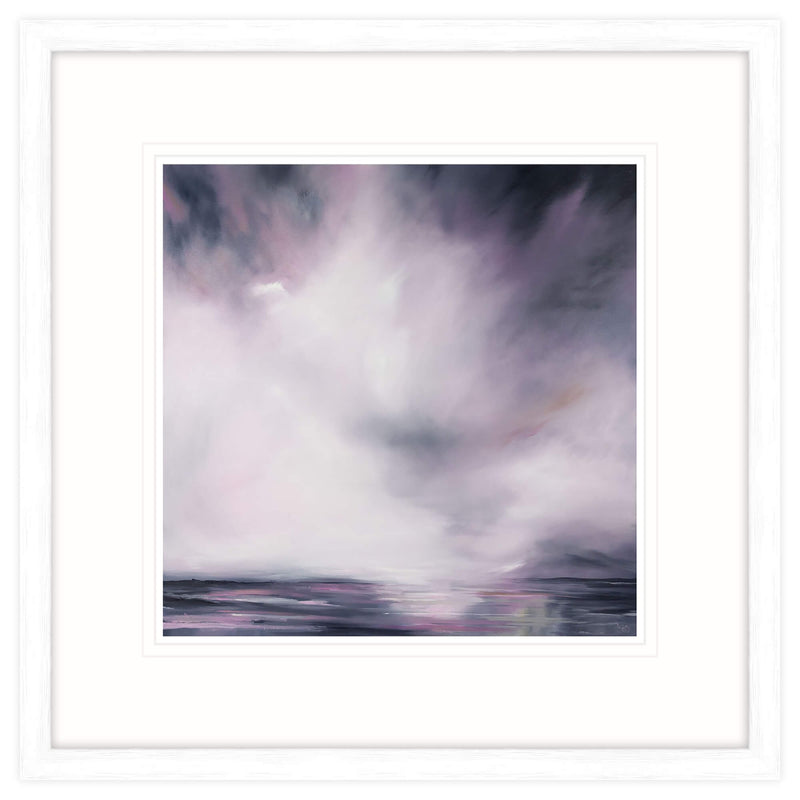 Framed Print - IC136F - Pink Skies Framed Print - Pink Skies Framed Print by Iris Clelford - Whistlefish