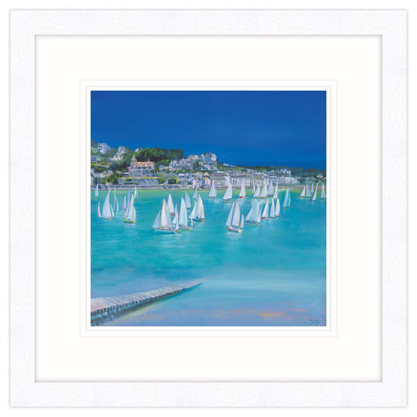 Framed Print-IC158F - East Portsmouth to Salcombe Framed Print-Whistlefish