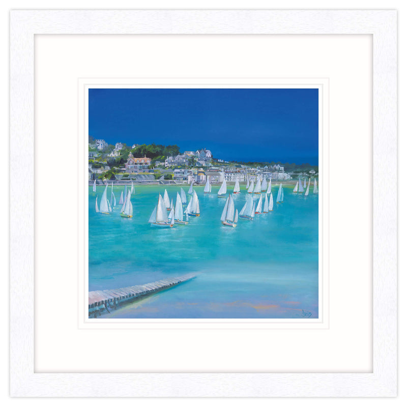 Framed Print-IC158F - East Portsmouth to Salcombe Framed Print-Whistlefish