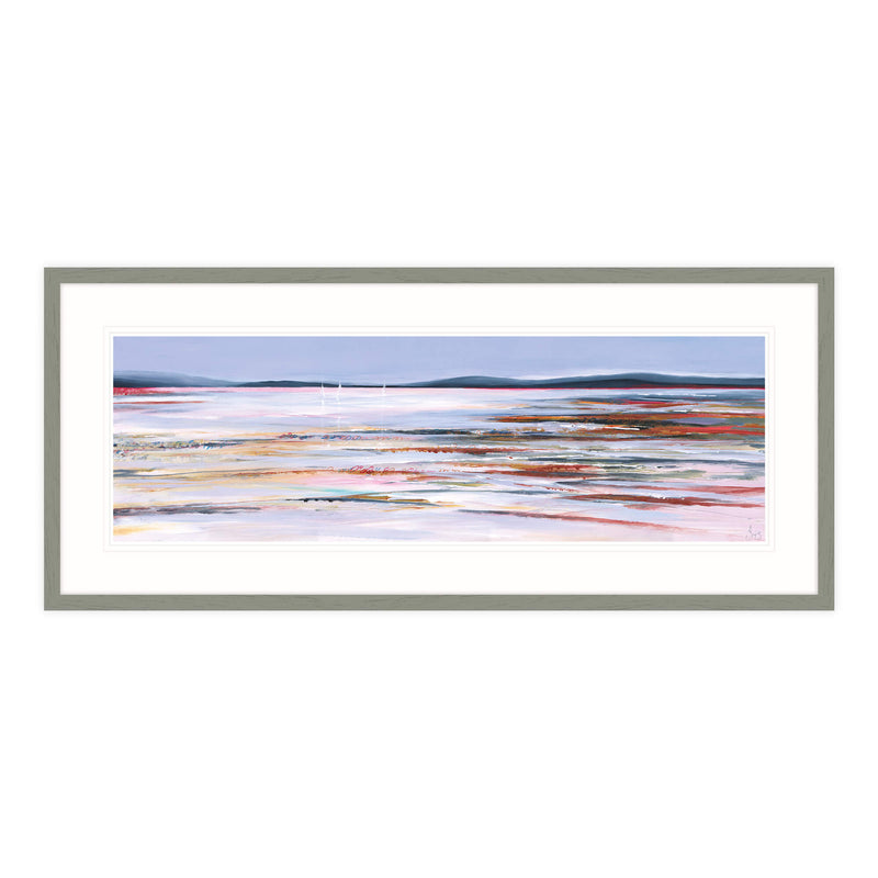 Framed Print-IC168F - Purple Waters Framed Print-Whistlefish