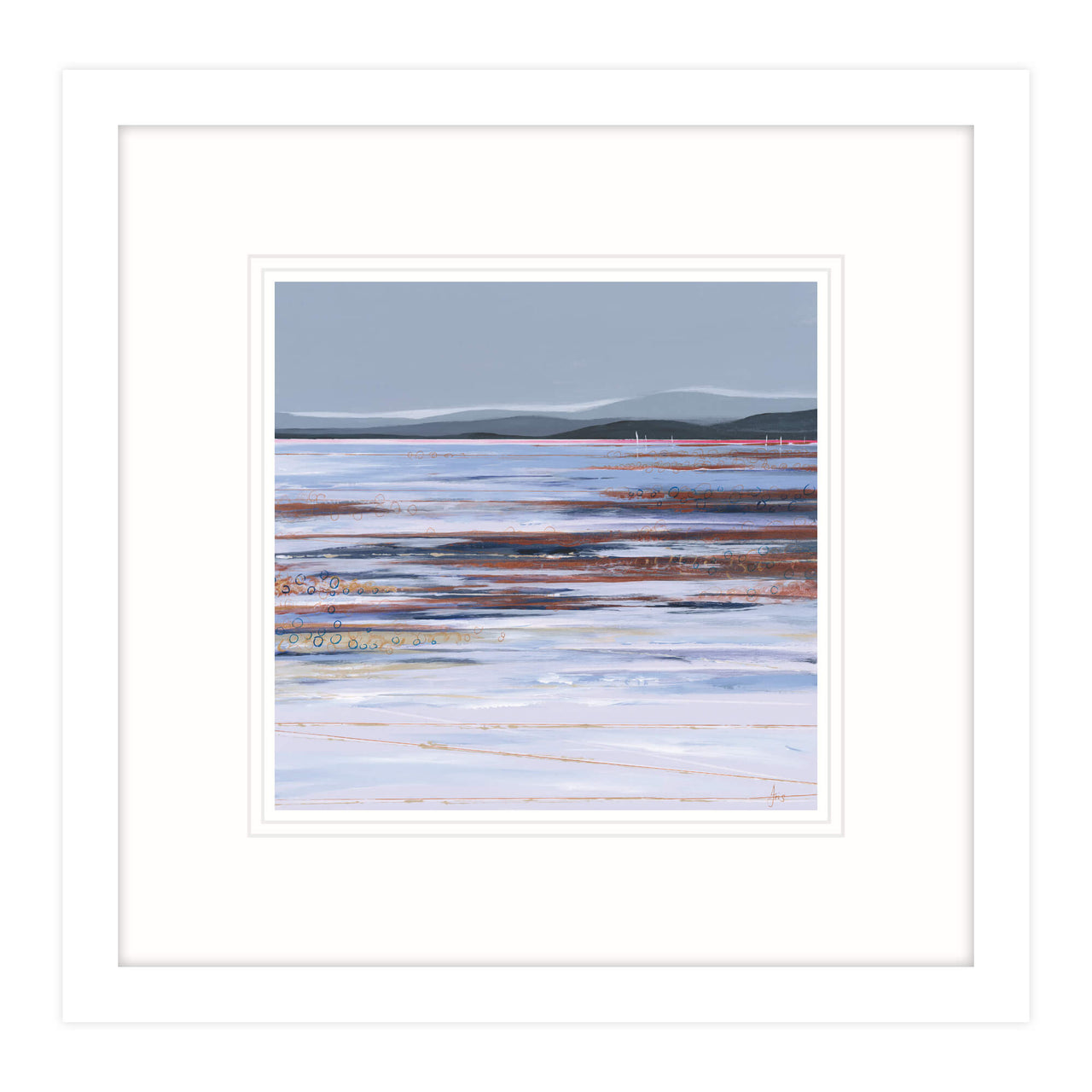 Framed Print-IC207F - Sands of Time, North Sands Framed Print-Whistlefish