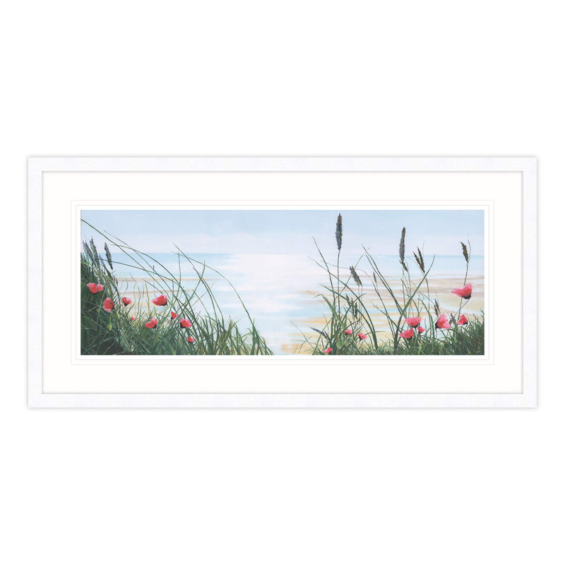Framed Print-IC231F - Wild Poppies Framed Print-Whistlefish