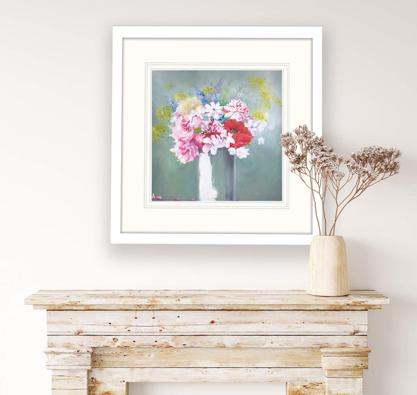 Framed Print-IC242F - The Red Poppy Framed Print-Whistlefish