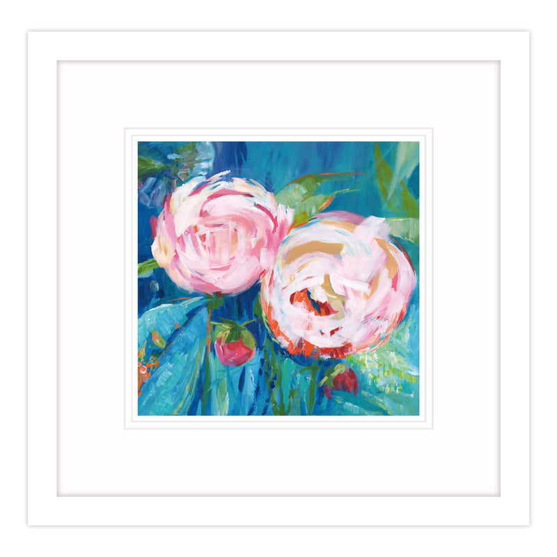 Framed Print-IC244F - First Peony of Summer Framed Print-Whistlefish