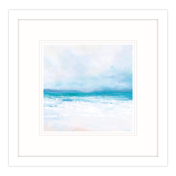 Framed Print-IC247F - Shoreline Haze II Framed Print-Whistlefish