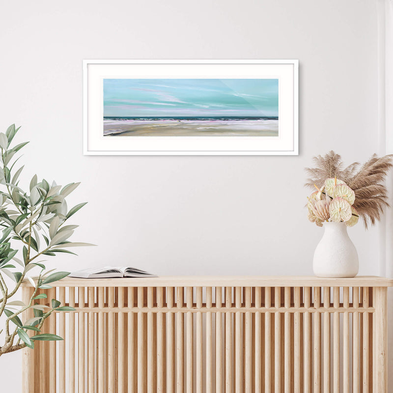 Framed Print-IC270F - Summer Surf Framed Print-Whistlefish