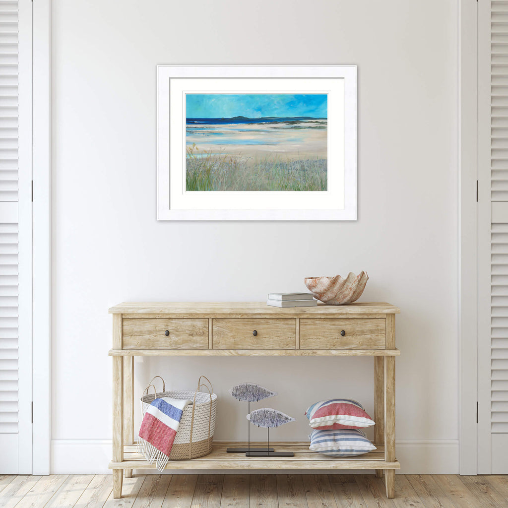 Framed Print-IC282F - Rock Estuary Extra Large-Whistlefish